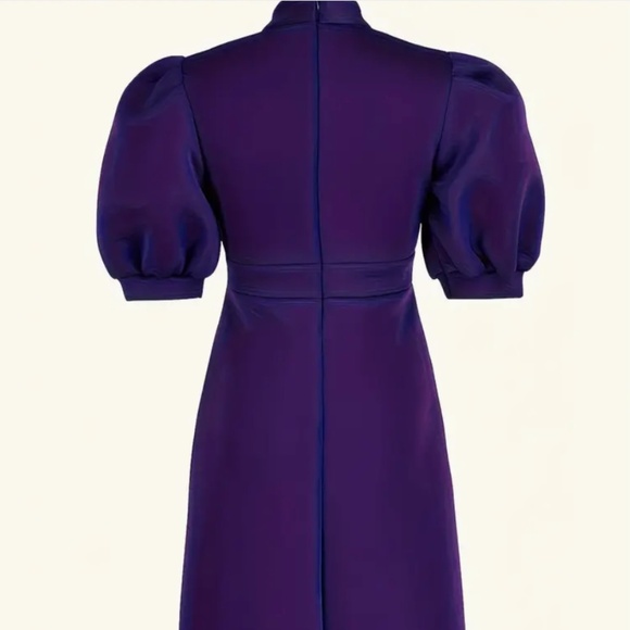 Elegant Peplum Knit Dress - Picture 3 of 6